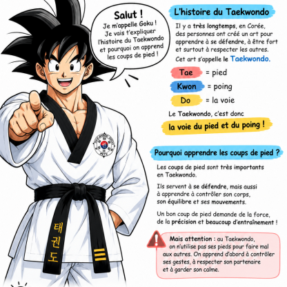 Taekwondo enfants